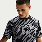 Nike Academy+ Men's Dri-FIT Football Short-Sleeve Top