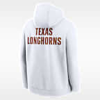 Sudadera con gorro sin cierre universitaria Nike para hombre Texas Club Basketball 2-Hit