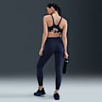 Bra deportivo con almohadillas y cierre frontal para mujer Nike Indy High Support