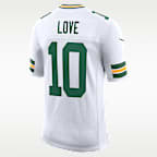 Jersey Nike Dri-FIT de la NFL Limited para hombre Jordan Love Green Bay Packers
