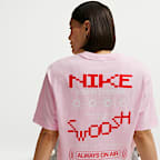 Nike Sportswear Women's Oversized Mid-Cropped T-Shirt