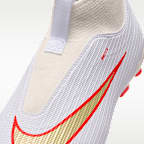 Tacos de futbol para terrenos múltiples de corte high para niños grandes Nike Jr. Mercurial Superfly 11 Academy