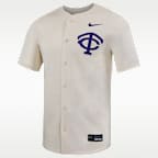 Jersey de béisbol universitario Nike Dri-FIT Limited para niños talla grande TCU