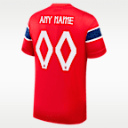 Norway 2026 Stadium Home Men's Nike Dri-FIT Soccer Replica Custom Jersey By You