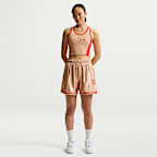 Nike Sportswear Women's Loose Mid-Rise Graphic Shorts