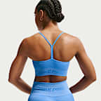 Bra deportivo de baja sujeción con almohadillas para mujer Nike Pro Seamless