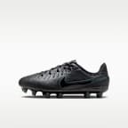 Nike Jr. Tiempo Legend 10 Academy lav-profil fotballsko til flere underlag til små og store barn