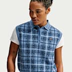 Nike Fairway Fresh Women's Plaid Golf Sweater Vest