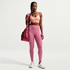 Leggings de tiro alto de largo completo para mujer Nike One Seamless Front