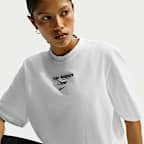 Playera de corte cuadrado para mujer Nike Cheer