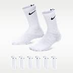 Středně vysoké ponožky Nike pro malé děti (6 párů)