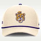 LSU Legacy Vintage Rope Rise Men's Nike College Adjustable Hat