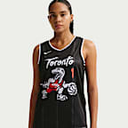 Jersey Nike de la NBA Swingman para hombre Gradey Dick Toronto Raptors City Edition