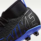 Nike Jr. Mercurial Superfly 9 Club Little/Big Kids' Multi-Ground High-Top Soccer Cleats