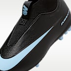 Nike Jr. Mercurial Superfly 10 Academy Younger/Older Kids' Artificial-Grass High-Top Football Boot