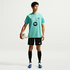 F.C. Barcelona Strike Third Men's Nike Football Dri-FIT Short-Sleeved Top