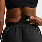 Nike Swoosh Women's Dri-FIT Mid-Rise Unlined Running Shorts