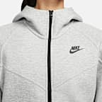Sudadera con gorro de cierre completo para mujer Nike Sportswear Tech Fleece Windrunner