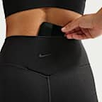 Cycliste taille haute Nike Zenvy 20 cm pour femme