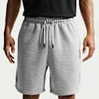 Shorts de básquetbol de tejido Fleece cepillado Therma-FIT de 20 cm para hombre Nike Standard Issue