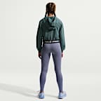 Nike Pro Fleece Big Kids' (Girls') Dri-FIT Full-Zip Hoodie