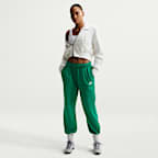 Nike Sportswear Club Fleece Pantalones de entrenamiento oversized de tiro medio para mujer