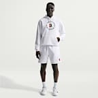 NikeCourt Heritage Dri-FIT Fransız Havlu Kumaşı Erkek Kapüşonlu Tenis Sweatshirt'ü