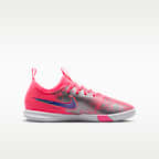 Nike Jr. Mercurial Vapor 16 Academy "Vini Jr." Big Kids' Indoor/Court Low-Top Soccer Shoes