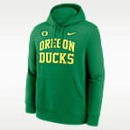 Sudadera con gorro sin cierre universitaria Nike para hombre Oregon Primetime Arched Club