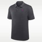 Polo Nike Dri-FIT de la MLB para hombre New York Mets City Connect Striped Victory