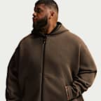 Sudadera con gorro de tejido Fleece de cierre completo para hombre Nike Tech