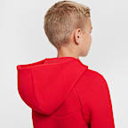 Nike Sportswear Tech Fleece Hoodie mit durchgehendem Reißverschluss für ältere Kinder