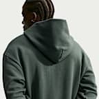 Sudadera con gorro holgada de cierre completo para hombre Nike Solo Fleece