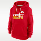 Kansas City Chiefs Sideline Standard Issue Women's Nike Dri-FIT NFL Pullover Hoodie