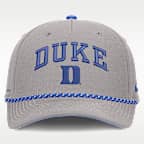 Gorra universitaria Nike ajustable para hombre Duke Rise Rope
