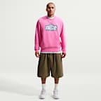 Nike Sportswear Club Men's French-Terry Crew-Neck Sweatshirt