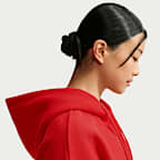 Nike Studio Fleece Medium Weight Women's Oversized Full-Zip Cropped Hoodie