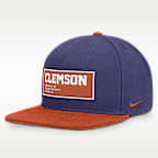Gorra universitaria Nike Dri-FIT ajustable para hombre Clemson On-Field Pro