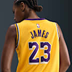 Jersey Nike Dri-FIT de la NBA Swingman para hombre Los Angeles Lakers Icon Edition