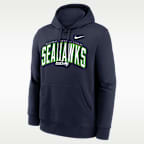 Sudadera con gorro sin cierre Nike de la NFL para hombre Seattle Seahawks Club