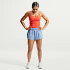 Shorts con forro de ropa interior Dri-FIT de tiro medio de 8 cm para mujer Nike One