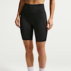 Nike Universa Women's High-Waisted 20.5cm (approx.) Biker Shorts with No Front Seam