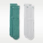 Chaussettes mi-mollet légères Nike Everyday Plus pour femme (2 paires)