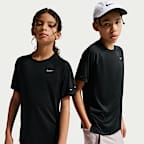 Nike Stride Big Kids' Dri-FIT Short-Sleeve Top
