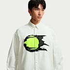 เสื้อออกซ์ฟอร์ดแขนยาวผู้ชาย Nike Club Rules
