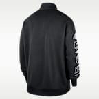 Los Angeles Lakers Courtside Men's Nike NBA Club 1/2-Zip Top