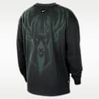 Milwaukee Bucks Standard Issue Men's Basketball Long-Sleeve Top