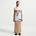 Jaylen Brown Boston Celtics City Edition Men's Nike Dri-FIT ADV NBA Authentic Jersey