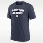 Houston Astros Stacked Men's Nike MLB T-Shirt