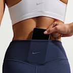 Nike Zenvy Women's High-Waisted 7/8 Leggings with No Front Seam